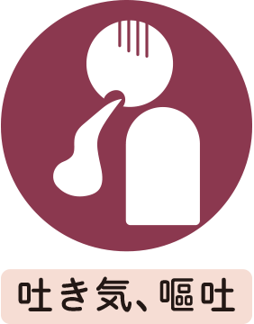 吐き気、嘔吐